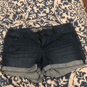 Express Denim Shorts